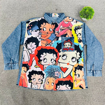 Cartoon Printed Shirt